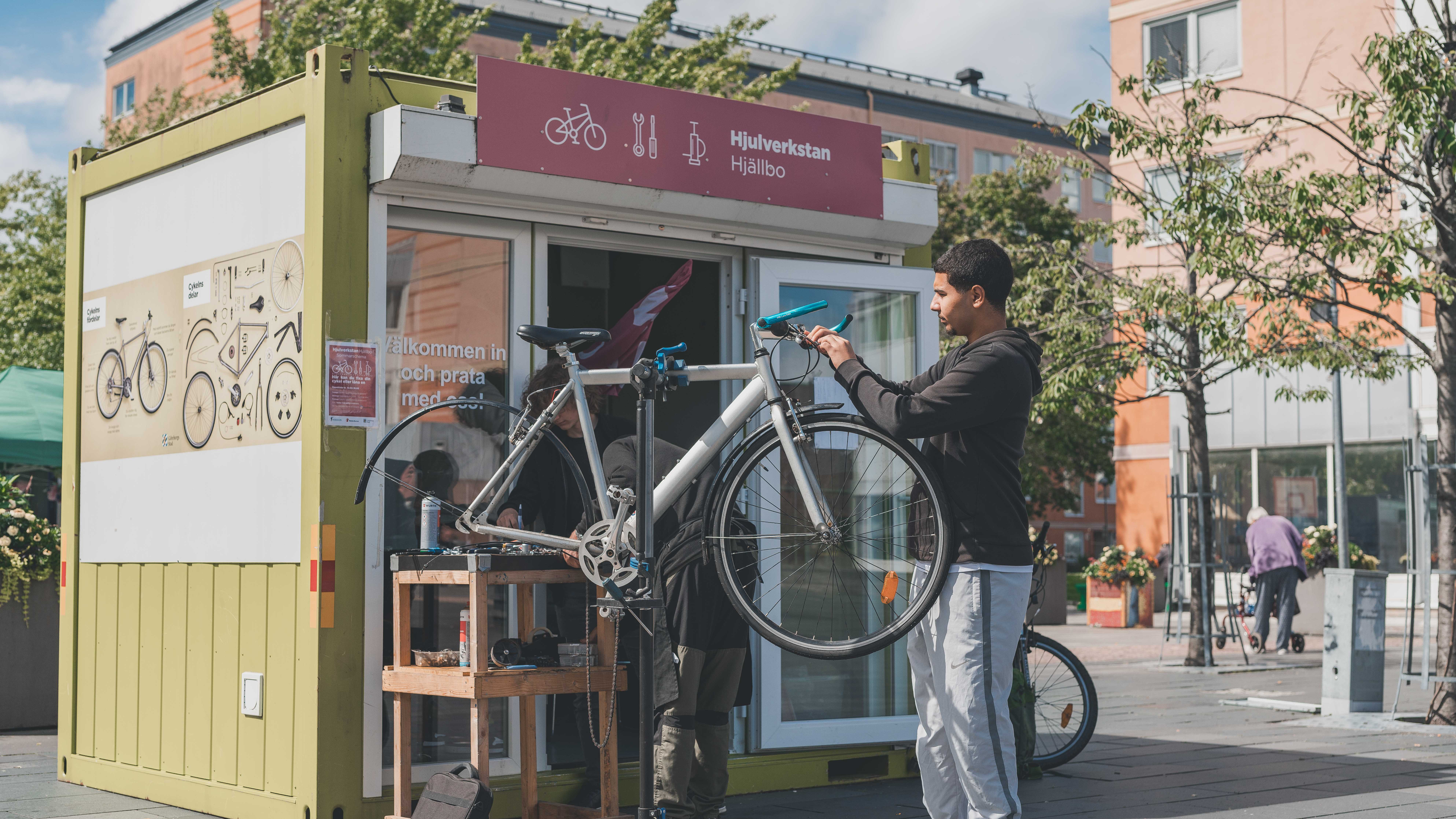 Ny verkstad öppnar i Hjällbo
